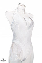 Load image into Gallery viewer, White Lace Teddy Body Suit
